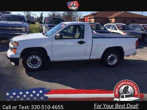 2011 Chevy Chevrolet Colorado Work Truck pickup White - cars &... for sale in Mansfield, OH
