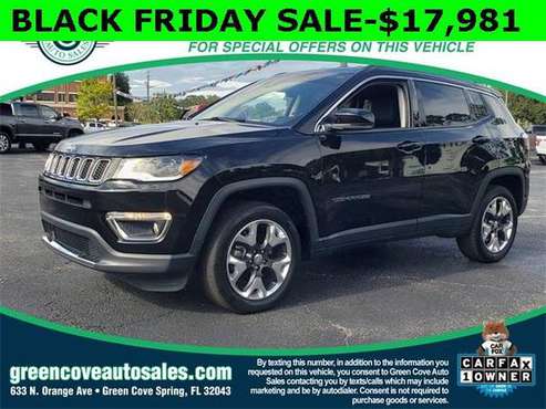 2018 Jeep Compass Limited The Best Vehicles at The Best Price!!! -... for sale in Green Cove Springs, FL