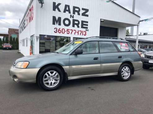 2002 Subaru Legacy Outback Wagon AWD 4Cyl Auto Full Power Carfax ! for sale in Longview, OR