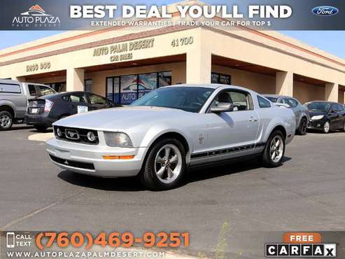 2006 Ford Mustang Premium 206/mo with Service Records - cars & for sale in Palm Desert , CA
