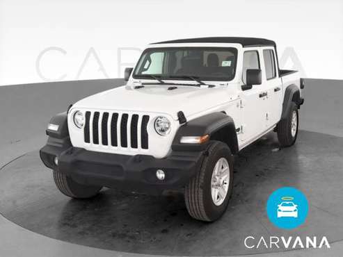 2020 Jeep Gladiator Sport Pickup 4D 5 ft pickup White - FINANCE... for sale in Lewisville, TX