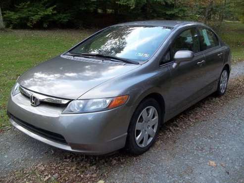 2008 Honda Civic LX Sdn 122k mile for sale in South Gibson, PA