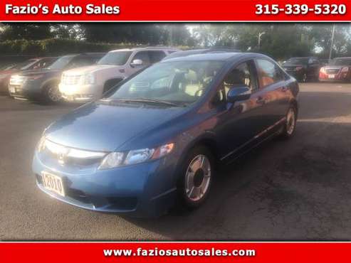 2010 Honda Civic Hybrid CVT AT-PZEV with Leather for sale in Rome, NY