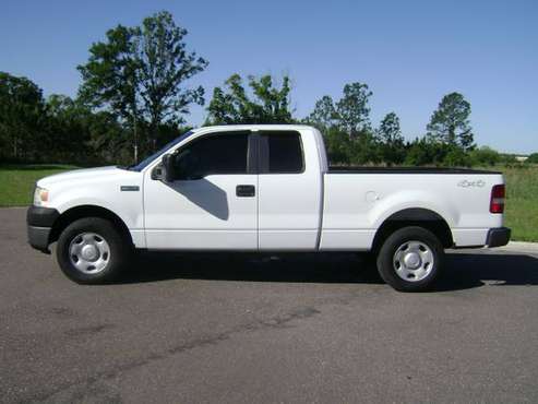 2008 FORD F 150 SUPERCAB 4X4 5.4L V8, LOADED, 1 OWNER, CLEAN CAR FAX for sale in Odessa, FL