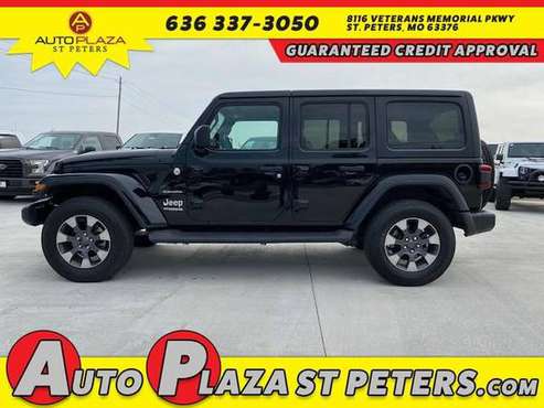 2018 Jeep Wrangler Unlimited Sahara *$500 DOWN YOU DRIVE! - cars &... for sale in St Peters, MO