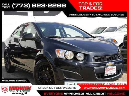 2015 Chevrolet Sonic LT FOR ONLY 144/mo! - - by for sale in Chicago, IL