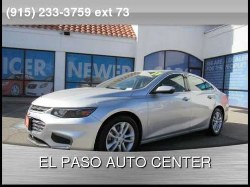 2017 Chevrolet Chevy Malibu - Payments AS LOW AS $299 a month - 100%... for sale in El Paso, TX