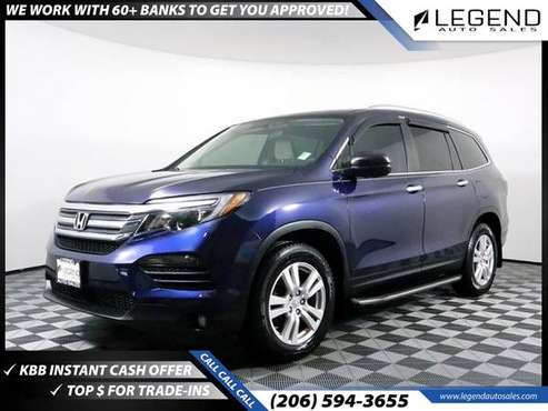 399/mo - 2016 Honda Pilot LX AWD SUV - - by dealer for sale in Burien, WA