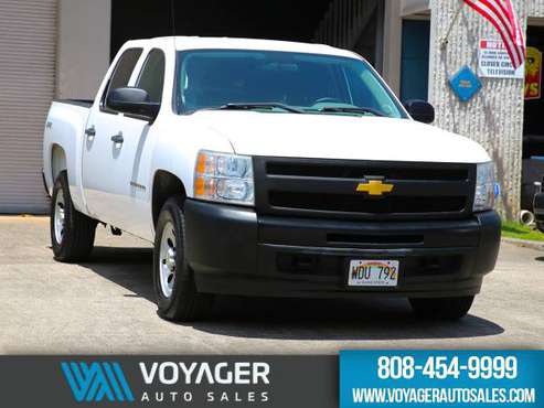 2012 Chevy Silverado Crew Cab 4WD, V8, LOW Miles, All Power for sale in Pearl City, HI