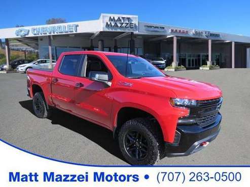 2020 Chevrolet Silverado 1500 truck LT Trail Boss (Red Hot) - cars &... for sale in Lakeport, CA