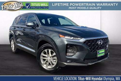2020 Hyundai Santa Fe AWD All Wheel Drive SEL SUV for sale in Olympia, WA