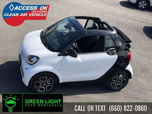 2018 Smart Fortwo Electric cabriolet EV specialist-peninsula - cars for sale in Daly City, CA