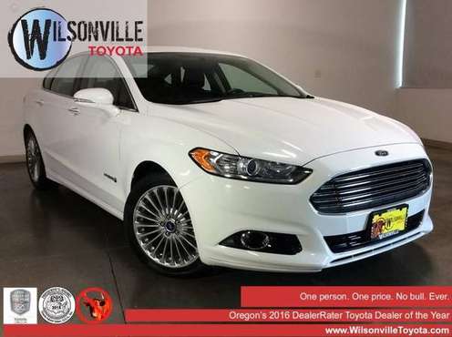 2014 Ford Fusion Hybrid Electric Titanium Sedan for sale in Wilsonville, OR