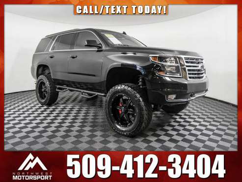 *pickup truck* Lifted 2017 *Chevrolet Tahoe* LT 4x4 - cars & trucks... for sale in Pasco, WA