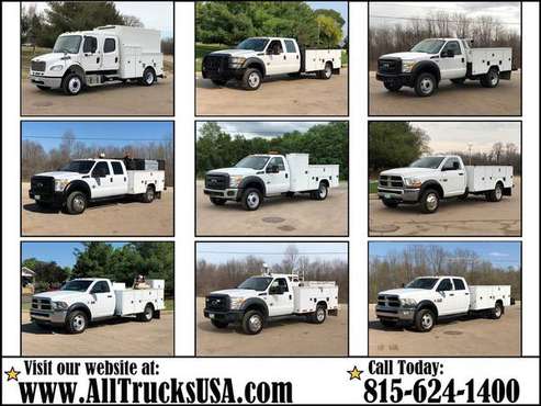 Medium Duty Service Utility Truck ton Ford Chevy Dodge Ram GMC 4x4 for sale in Fort Wayne, IN