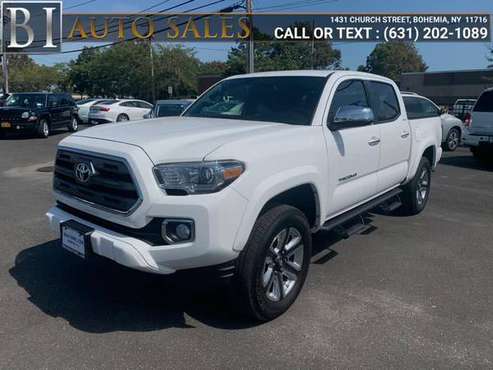 *****2017 TOYOTA TACOMA LIMITED DOUBLE CAB 4WD PICKUP!! 26K MILES!!... for sale in Bohemia, NY
