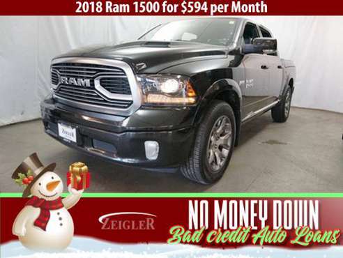 $594/mo 2018 Ram 1500 Bad Credit & No Money Down OK - cars & trucks... for sale in Chicago, IL