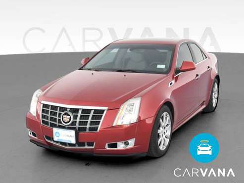 2012 Caddy Cadillac CTS Sedan 4D sedan Red - FINANCE ONLINE - cars &... for sale in West Palm Beach, FL