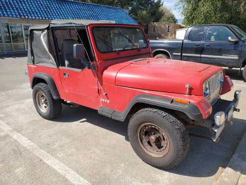 1993 Jeep Wrangler 4cyl Manual for sale in Sparks, NV