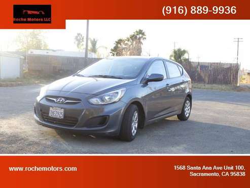 2012 Hyundai Accent GS Hatchback 4D - cars & trucks - by dealer -... for sale in Sacremento, CA