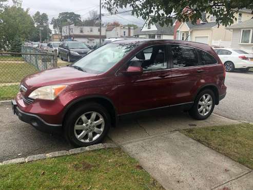 2007 Honda crv exL 4wd leather sunroof nice and clean inside nothing... for sale in Roosevelt, NY