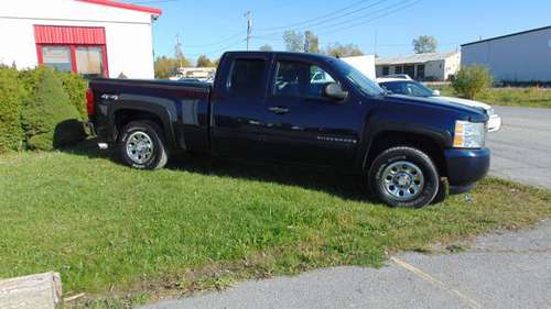 2008 Chevy Silverado Extra Cab Lt 4X4 Metallic Blue for sale in Watertown, NY
