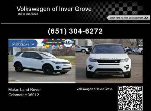 2018 Land Rover Discovery Sport HSE - - by dealer for sale in Inver Grove Heights, MN