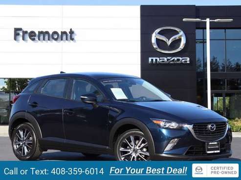 2018 Mazda CX3 Touring Sport Utility hatchback Deep Crystal Blue... for sale in Newark, CA