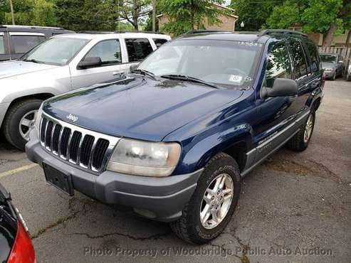 2002 Jeep Grand Cherokee 4dr Laredo 4WD Blue for sale in Woodbridge, District Of Columbia