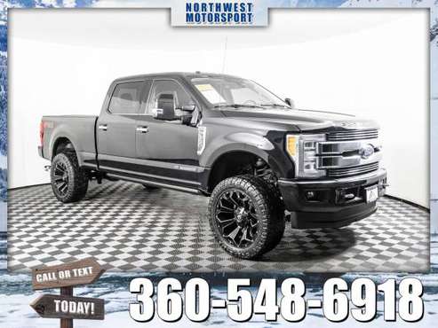 Lifted 2018 *Ford F-350* Limited FX4 4x4 - cars & trucks - by dealer... for sale in Marysville, WA
