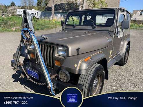 1988 Jeep Wrangler Open Body - - by dealer - vehicle for sale in Sequim, WA
