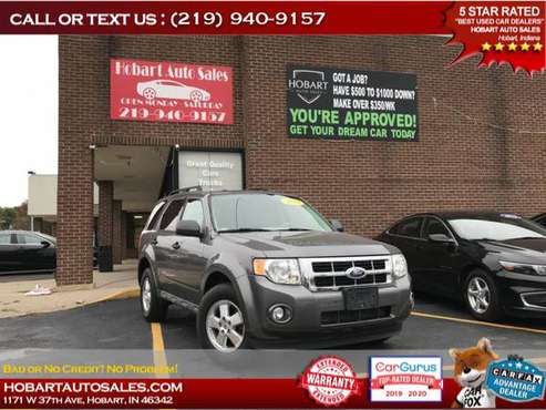 2012 FORD ESCAPE XLT $500-$1000 MINIMUM DOWN PAYMENT!! APPLY NOW!! -... for sale in Hobart, IL