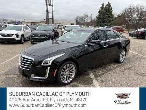 2018 Cadillac CTS sedan 2.0L Turbo Luxury - Cadillac Black - cars &... for sale in Plymouth, MI