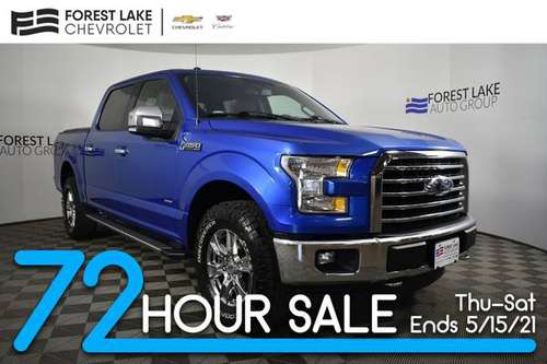 2015 Ford F-150 4x4 4WD F150 Truck Crew cab SuperCrew - cars & for sale in Forest Lake, MN
