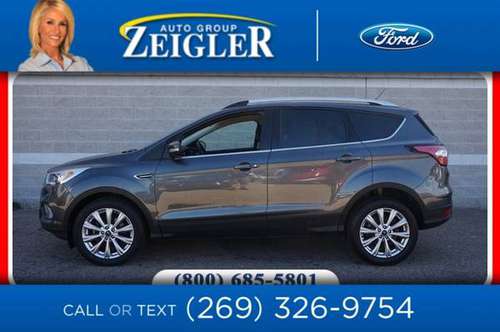*2017* *Ford* *Escape* *Titanium* - cars & trucks - by dealer -... for sale in Plainwell, IN