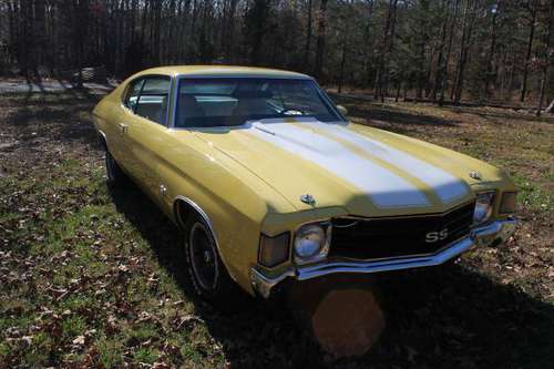 1972 Chevrolet Chevelle SS 454 - cars & trucks - by owner - vehicle... for sale in Heber Springs, FL