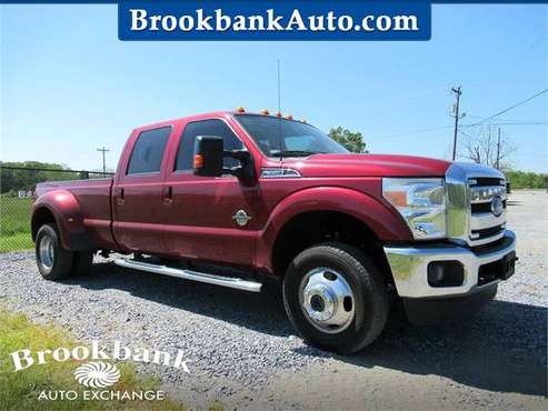 2015 FORD F350 SUPER DUTY LARAIT, Red APPLY ONLINE for sale in Summerfield, NC