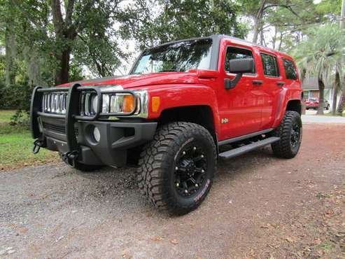 2006 *HUMMER* *H3* *4dr 4WD SUV* RED for sale in Garden City, NM