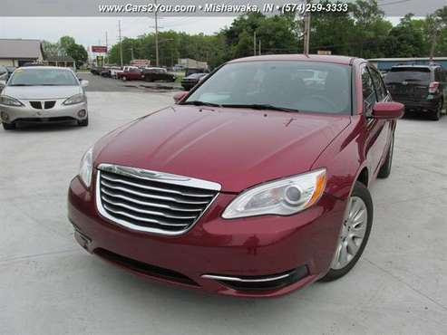 2014 CHRYSLER 200 AUTO CHERRY RED *JUST SERVICED* 300 for sale in Mishawaka, IN