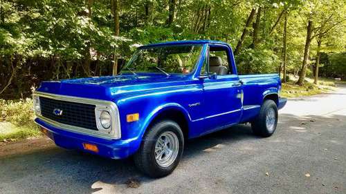 1972 Chevrolet C10 Stepside, 350 V8, Auto, Nice hot rod SEE VIDEO for sale in New Milford, CT