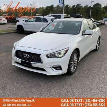 2018 INFINITI Q50 3 0t LUXE AWD Buy Here Pay Her for sale in Little Ferry, NJ