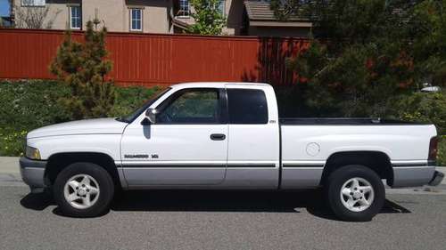 1997 Dodge Ram 1500 Extra Cab Truck, V8 Auto, All Power, runs great for sale in San Marcos, CA