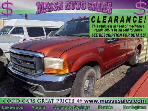 2001 Ford Super Duty F-250 XLT - cars & trucks - by dealer - vehicle... for sale in Lakewood, CO