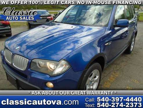 2008 BMW X3 3.0si - cars & trucks - by dealer - vehicle automotive... for sale in Roanoke, VA