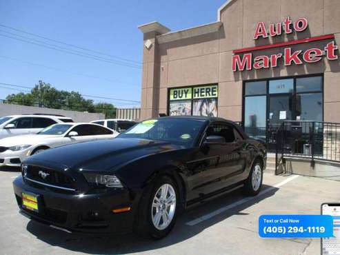 2014 Ford Mustang V6 Premium 2dr Convertible $0 Down WAC/ Your Trade... for sale in Oklahoma City, OK