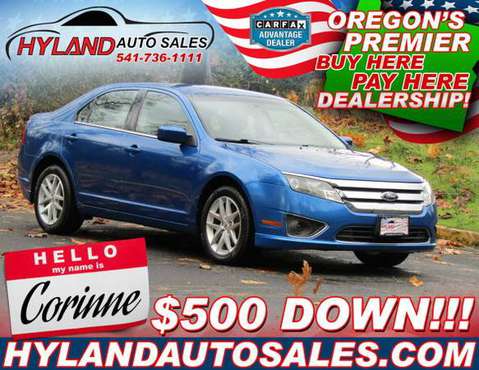 2012 FORD FUSION SEL *ONLY $500 DOWN @ HYLAND AUTO SALES* - cars &... for sale in Springfield, OR