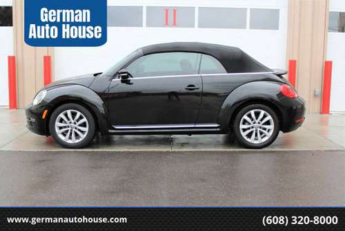 2014 Volkswagen Beetle Convertible TDI Convertible - cars & trucks -... for sale in Fitchburg, WI