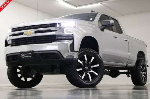 LIFTED Silver SILVERADO 2020 Chevy 1500 LT 4X4 Double Cab for sale in Clinton, MO