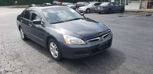 2007 Honda accord clean title with current emissions for sale in Marietta, GA