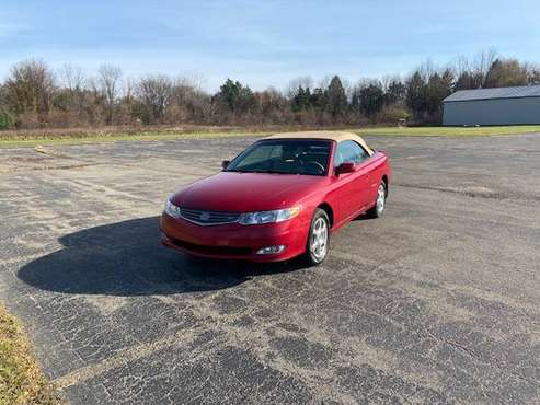 2002 Toyota Camry Solara SLE Convertible 2 OWNERS NO ACCIDENTS -... for sale in Grand Blanc, MI